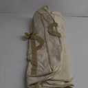 KEEGH Wedding Dress Garment Bag, 72” Tri-fold Bridal Dress Bags for Gowns, With Accessory Pockets and Adjustable Buckle Dress Cover for Wedding/Prom/Travel/Closet Storage (Beige)