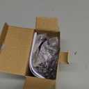 TECKNET Wireless Mouse, 2.4G Ergonomic Optical Mouse, Computer Mouse for Laptop, PC, Computer, Chromebook, Notebook, 6 Buttons, 24 Months Battery Life, 2600 DPI, 5 Adjustment Levels - Purple