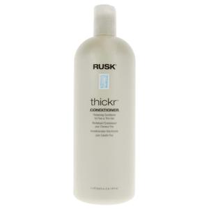 RUSK Designer Collection Thicker Thickening Conditioner for Fine or Thin Hair, Daily-Use to Strengthen and Repair, Gives Full-Bodied Appearance, 33.8 oz