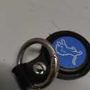 NFL Detroit Lions Keychain Apple AIR TAG Holder 1-Pack for Dogs & Cats, Case for Apple Airtag Tracker, GPS Dog Tracking Device Pendant Holder