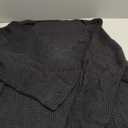 Womens Waffle Knit Tops Fashion 2026 Long Lantern Sleeve Casual Blouses V Neck Oversized T Shirts, XXL