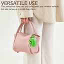 Cute Apple-Shaped Case for Airpods Pro 3 with Lanyard (Green)