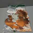 KatchOn, Happy Thanksgiving Banner with LED Light - 10 Feet, No DIY | Lighted Thanksgiving Decorations Indoor, Outdoor, Fall Maple Leaf Garland for Harvest Decorations | Turkey Decor, Wall Decoration (Orange & White)