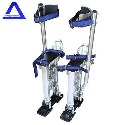 Jecoupoon 24-40 Inch Aluminum Alloy Drywall Stilts with Sliver for Working at High Places (Silver,24-40 Inch)