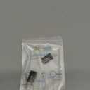 TechMatte Female USB C to Male Lightning Adapter 2 Pack 2.2A Charging Data Transfer, Compatible with iPhone 14, 13, 12, 11 Xs SE iPad iPod AirPods, Not for Audio Headphones/OTG Android Anti-Lost Black