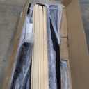 King Size Bed Frame, King Size Platform Bed Frame with Upholstered Button Tufted Headboard, Strong Wood Slats, No Box Spring Needed, Mattress Foundation, Easy Assembly Black