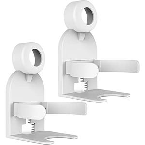 Premium Screwless Google Nest WiFi Router Mount for Nest WiFi Mesh & Point (2nd Gen) AC2200 with In-Built Cable Management (2 PACK WHITE)