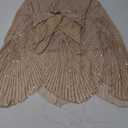 No Brand Women Sleeveless Party Maxi Dress Slip Bodycon Dress Beige M