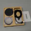 THREEKEY Qi2 Certified MagSafe Car Mount Charger Lite,Car Wireless Charger,15W Magnetic Charger Fast Charging,Retractable Phone Holder with 360Rotation,Car Mount for iPhone17-12&Galaxy S25 Ultra