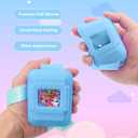 Silicone Cover for Bitzee Interactive Toy Digital Pet with Lanyard, Protective Case Holder Skin for Bitzee Virtual Electronic Pets (blue)