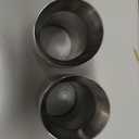 A-KARCK Exhaust Tip 3" Inlet Dual Wall, Double Wall Car Tailpipe Tip 3" Inlet 4" Outlet 5" Overall Length Weld On Decorate Car Tailpipe 2 Pack