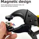 Snap Tool for Boat Covers, Heavy Duty Snap Fastener Tool, Snap Installation Tool with 320 PCS 4 Color 15mm Metal Snaps for Fabric