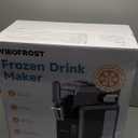 Slushie Machine for Home, 88 oz Frozen Drink Maker with Timer & Auto-Fresh Keep, Smart Display, Self-Cleaning, Quiet Operation, No Ice Needed, Perfect for Margaritas, Frapps, Milkshakes & More (Space Grey)