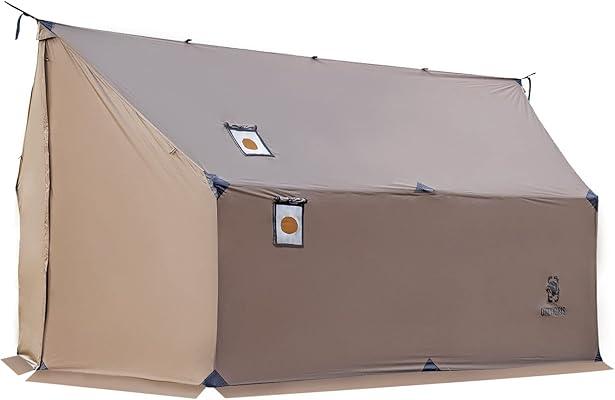 Tent Size 5.11x7 FT khaki (no brand)
