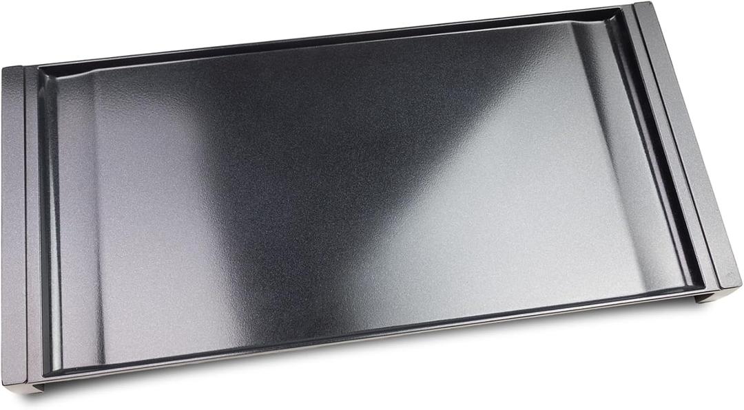 Newly Upgraded Ceramic Coating Griddle Replacement for GE Gas Stove, WB31X24738 WB31X49806 Non-stick Griddle Stove Top for GE Center Part, FTFE & PFAS Free