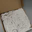 Stuffed Animal Storage Organizers Toy Hammock Corner Hanging Net Stuffy Animal Hammock Macrame Toy Display Plush Toy Holder Wall, Kid Bedroom Decor Boho Nursery Playroom Organizer (Cream XL)