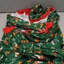 ANGELGGH Family Matching Christmas Onesie, Cute Vacation Xmas Print One Piece Pajamas, Hooded Holiday Sleepwear Nightwear PJs (Small, Bear)