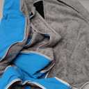 MIGOHI Warm Dog Coat Winter Dog Jacket,Waterproof Cold Weather Coats for Dogs,Fleece Jacket for Small Medium Large Dogs,Reflective Thick Fleece Vest with Leash Hole (3XL, Azure)