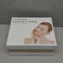 Red Light Mask for Face, 7 Modes Face Mask Light, 850nm Infrared & Red Light Masks, Light Skin Care At Home (White BS1)