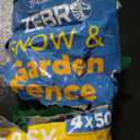 Fafaland Safety Fence Garden Netting Roll 4 X 100 Feet with Zip Ties, Temporary Reusable Plastic Mesh Fencing Netting for Snow Fence, Animal Barrier, etc. (4' X 50‘ SW, Green)