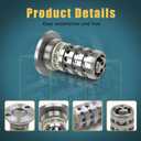 06L109257F Engine Camshaft Control Valve M21/ VVT Oil Control Valve EA888 1.8/2.0TFSI Compatible with VW Golf Jetta Passat Golf Variant Passat Polo Tiguan Audi A1 A3 A4 A5 A6 A7 Q3 Q5