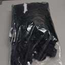 Women Men Black Hoodies Robe Costume with Mask & Gloves for Cosplay Halloween Carnival Theme Party