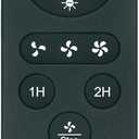 Replacement Remote Control Applicable for PINFM 20 Inch Bladeless Ceiling Fan Model 1008355198