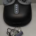 Medcursor Foot Massager with Heat - Shiatsu Feet Massage Machine Delivers Relief for Tired Muscles & Plantar, Deep Kneading Therapy, Multi-Level Settings for Home, Office Use, Size up to 13" (FM04)