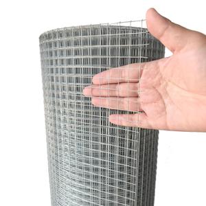 Hardware Cloth 1/2 inch 16in X 10ft Galvanized Welded Wire Mesh Roll, 19 Gauge Chicken Wire Fence, Snake Gopher Barrier Garden Fencing Rabbit Cage Netting