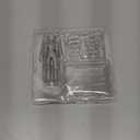 Yookeer Body Set, Drawing Action Figures Female and Male PVC Drawing Doll Human Model Manikin Art Mannequin Figures with Joints for Artists (Gray)