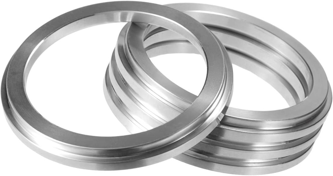 Motoforti 4pcs OD 82mm to ID 66.1mm Aluminum Alloy Car Hub Centric Rings Wheel Bore Center Spacer Long-Lasting