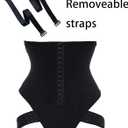 VENDAU Butt Lifter Shapewear Butt Lifter Panties Butt Lifting Panties Shapewear Body Shaper Tummy Trainer with Butt Lift Pull (Black, S)