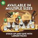 Air Wick Plug In Scented Oil Refill, Infused with Essential Oils, Plug In Air Fresheners for Home, Brown Sugar & Vanilla, 6 ct