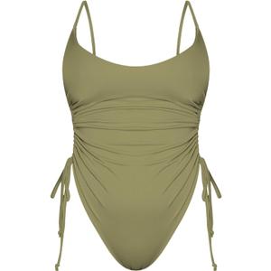 KRLAGAPAS Women's Matcha Green Cheeky One Piece Bathing Suit Swimsuit Tummy Control High Cut Sexy, SW01MatchaGreen XL KRLAGAPAS Women's Matcha Green Cheeky One Piece Bathing Suit Swimsuit Tummy Control High Cut Sexy, SW01MatchaGreen XL