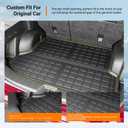 powoq Cargo Mat Trunk Mat Compatible with 2019-2024 Subaru Forester