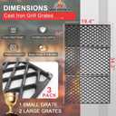 BAC367 HDW194 Grill Grate for Traeger Pro 34, Century 34 Accessories