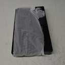 Wireless Keyboard and Mouse Combo,2.4G Full Size Wave Keys Ergonomic Keyboard with Wrist Rest for Natural Typing, 3 DPI Adjustable Ergonomic Silent Mouse for Computer/Laptop/Windows/Mac (Grey)