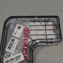 Corner Shower Caddy - 2 Pack, Adhesive Shower Organizers, Rustproof Stainless Steel Shower Shelves with 8 Hooks, No Drilling Bathroom Organizers and Storage Racks, Space-Saving, Black, Medium