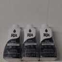 Rit Dye 88150 All Purpose Liquid Dye, Black, 8 Fl Oz (Pack of 3)