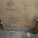 Sorfey Folding Table 6-Foot X 30 inch, White Plastic (6ft x 30" Rectanglr)