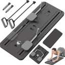 Pilates Board, Multifunctional Abdominal Board, Ab Core Trainer, Ab Trainer Machine, Ab Board, Exercise Board, Abs Workout Equipment, Core Workout Equipment. (Black)