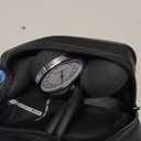 SCIAN Palm Style Aneroid Sphygmomanometer with European Cuff 8.7-16.5", Manual Blood Pressure Cuff with Carrying Bag for for Nurse Doctor Senior Adult, Black Color