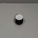 GENIQUE Real/Genuine Round Leather String Cord for Necklace, Bracelets, Jewellery, Braiding (2mm, Black)