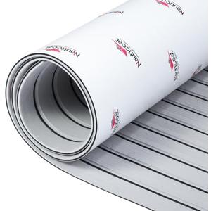 Nauticoat EVA Foam Boat Flooring 92.5''x43.3/35.4/23.6" Marine Decking Faux Teak/Camo, Marine Flooring, Non Skid Boat Foam Decking for Boat Carpet, RVs and Swim spas,Outdoor Stair treads,Cooler Pads