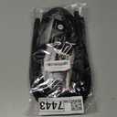 Extra Long Oven Rack Shields 22 Inch, 4 Pack Heat Resistant Oven Guards for Racks, Food Grade Silicone Oven Rack Edge Protector, Full Length Fit on Standard-Sized Ovens, Prevents Hand and Arm Burns (Black)