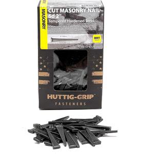 Huttig-Grip 2in Cut Masonry Nail 6d for Furring Strips Mount - 5 lb Pack of 240 Nails