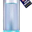 LevelUpWay - Hydrogen Generator Water Bottle SPE PEM Technology Water Ionizer (Borosilicate Glass, Silver)