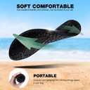 SIMARI Water Shoes Women Men Aqua Socks Beach Barefoot Quick Drying Aqua Aerobics Swim Pool Non Slip Outdoor Travel Essentials Surf River Lake Snorkeling Kayak Yoga Adult Youth (7-8 Women/6-7 Men, 144-black)