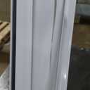 Persilux Zebra Roller Shades for Windows, Privacy Roller Blinds for Windows (70" W x 72" H, White) Cordless Door Blinds for Door Window, Light Control for Day and Night, for Home, Office