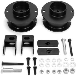 Dynofit 3" Front Leveling Lift Kit for 2014-2025 Ram 2500 4WD, 2013-2025 Ram 3500 (4x4) Pick Up, Heavy Duty Steel Struct Spacers with Shock Extension Brackets